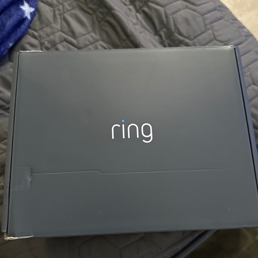 NIB - Ring Flood Light Camera (wired)